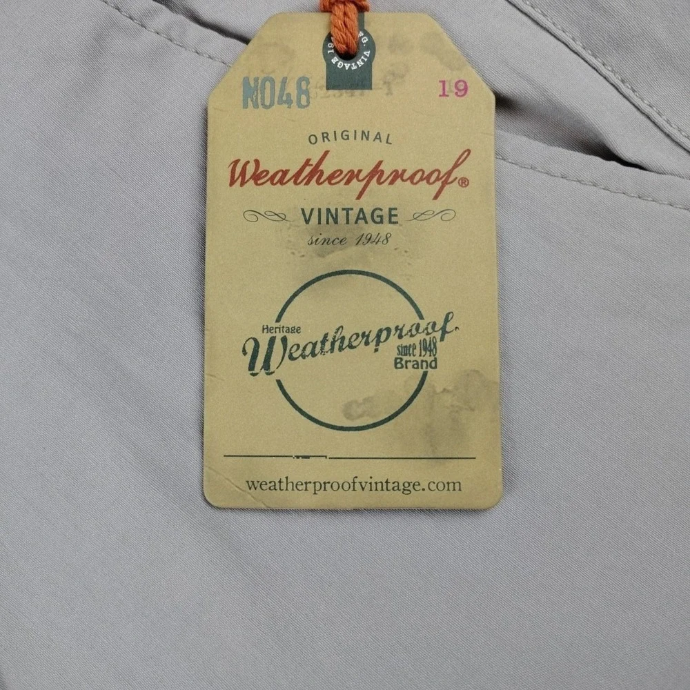 Weatherproof Vintage Shorts Mens 38x8.5 Gray  Stretch Momentum Active NWT